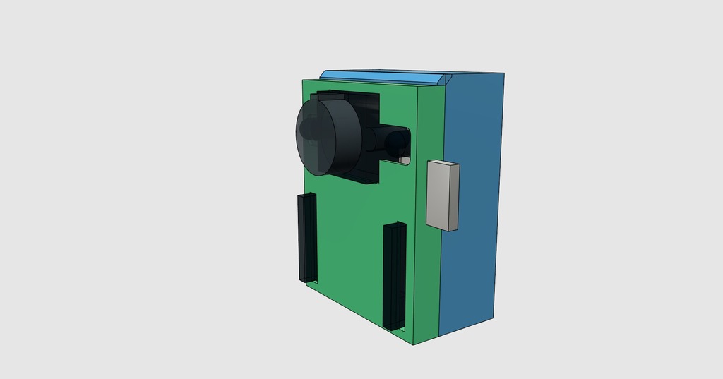 Miniatura 2 do modelo 3D OpenMV Camera Case