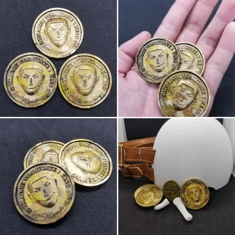 Shiraishi King Coin - Golden Kamuy - MSLA