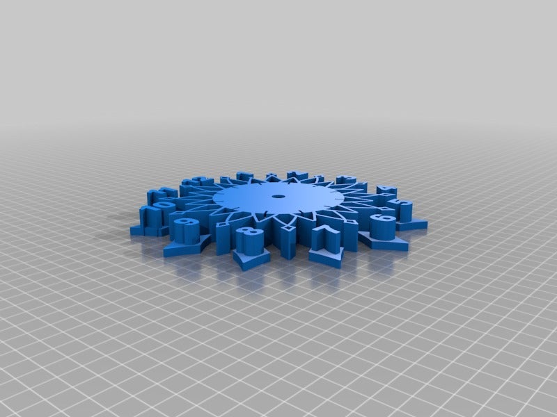 Miniatura 2 do modelo 3D Wall Clock