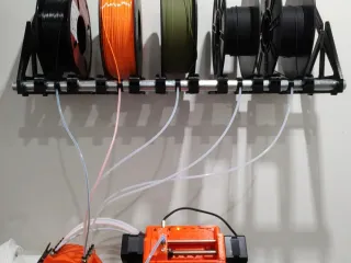 RepRack: Open Source Spool Holder And Storage System by Repkord by Repkord, Download free STL model