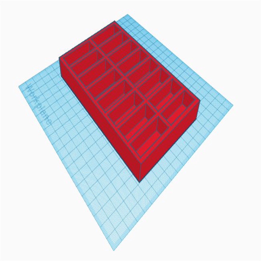 Tic Tac parts container holder 2 by Onerazz | Download free STL model ...