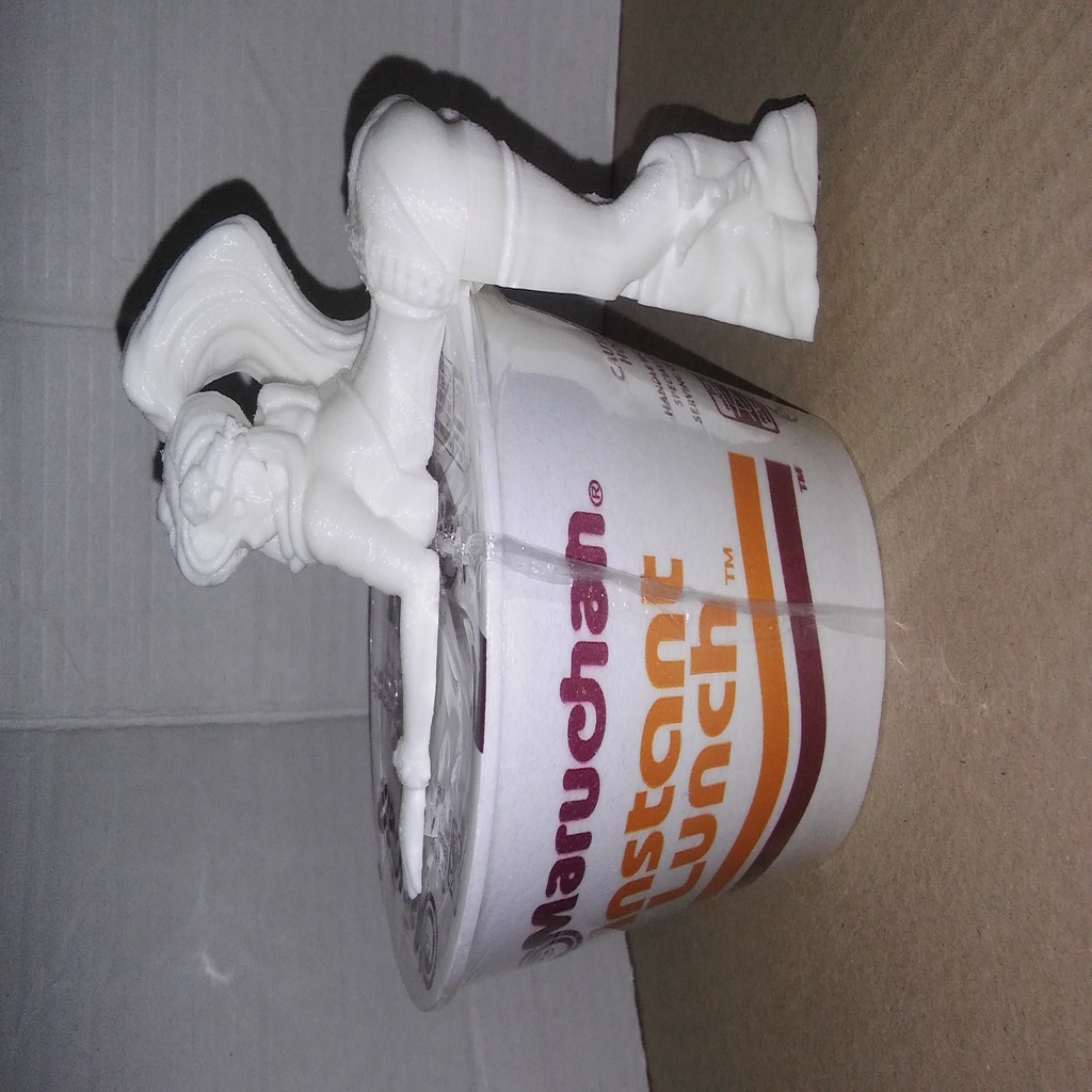 Cup Noodles lid holder by Onerazz Download free STL model