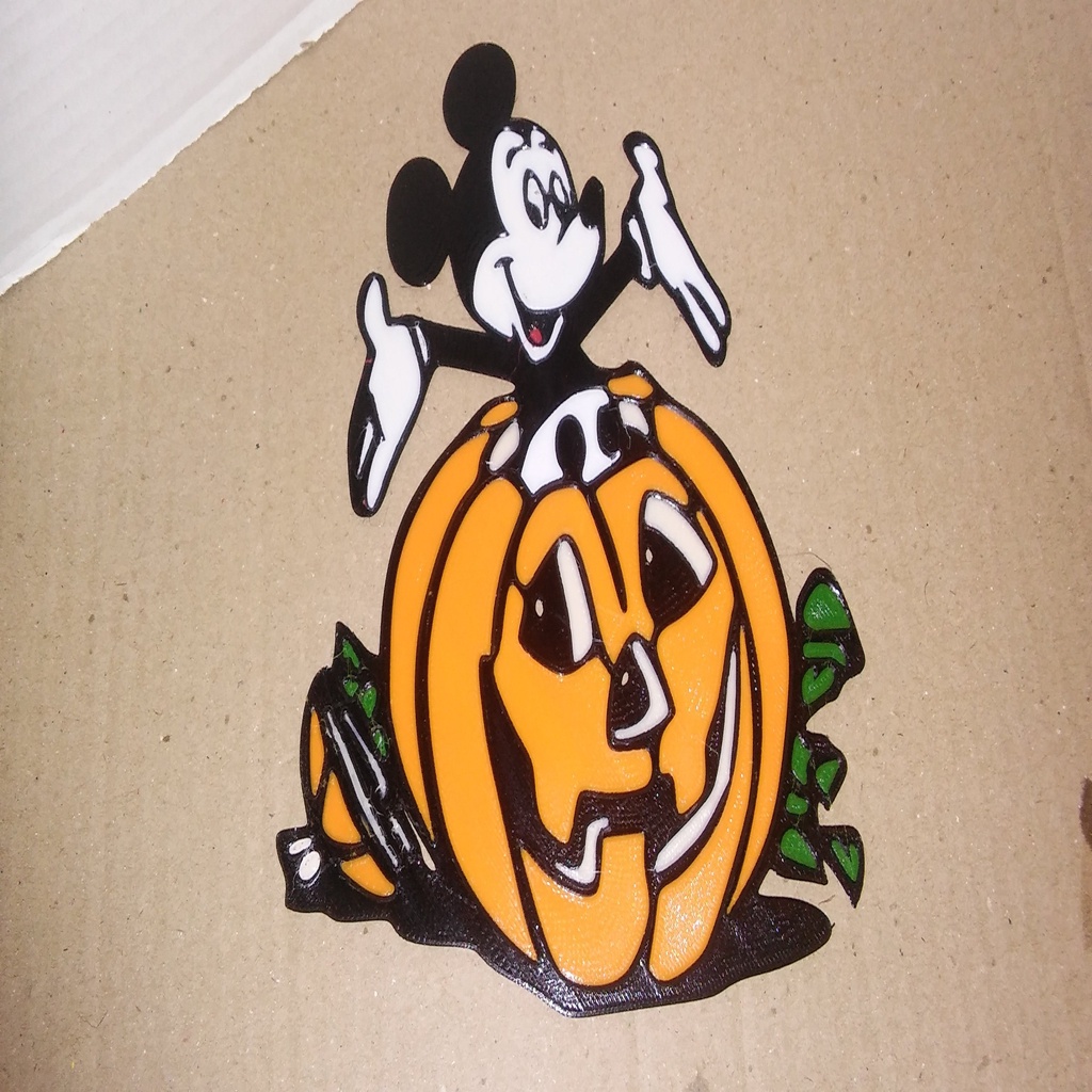 Halloween Day Mickey Mouse Decoration my way