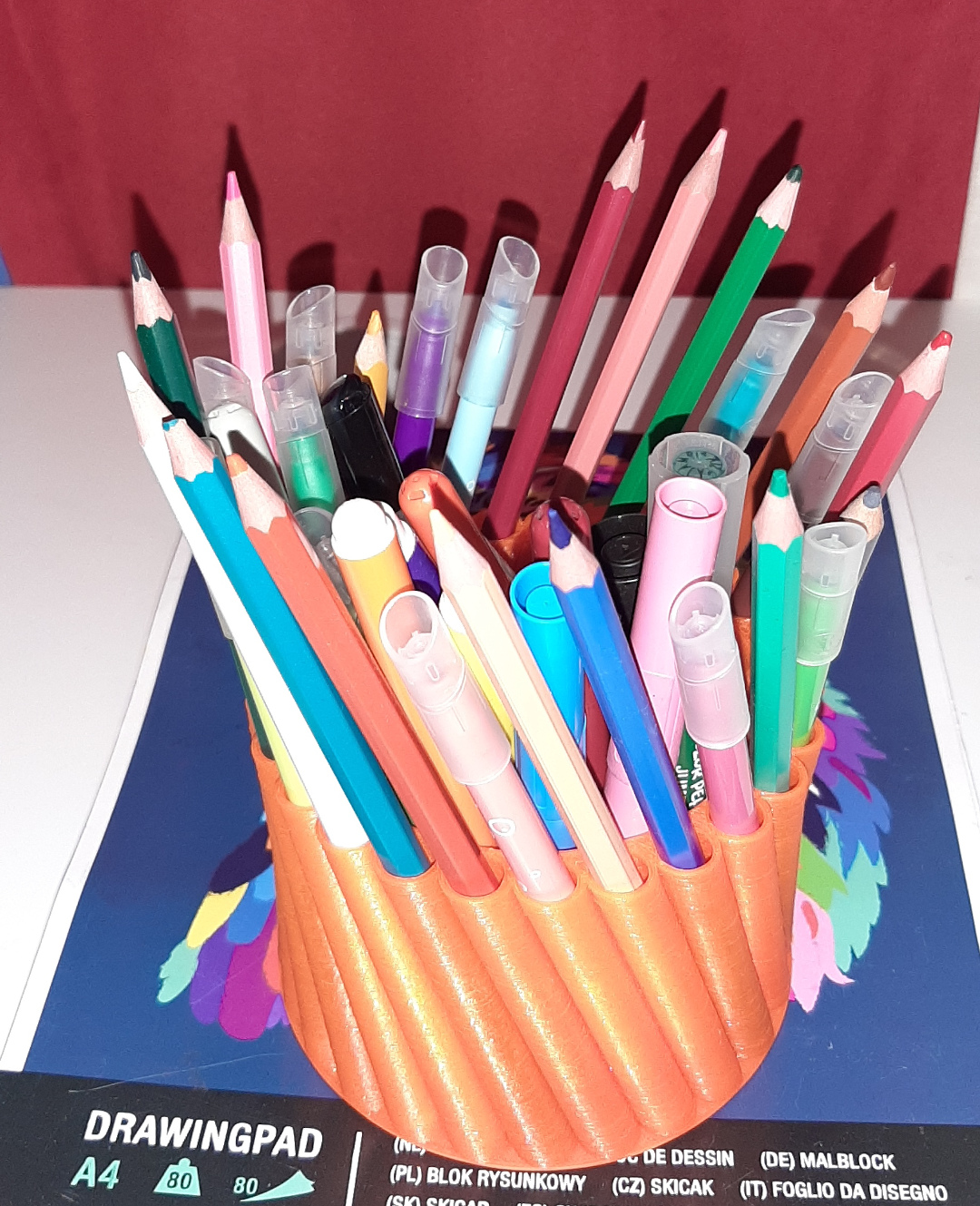 Miniatura 3 do modelo 3D Customizable Pen Cup