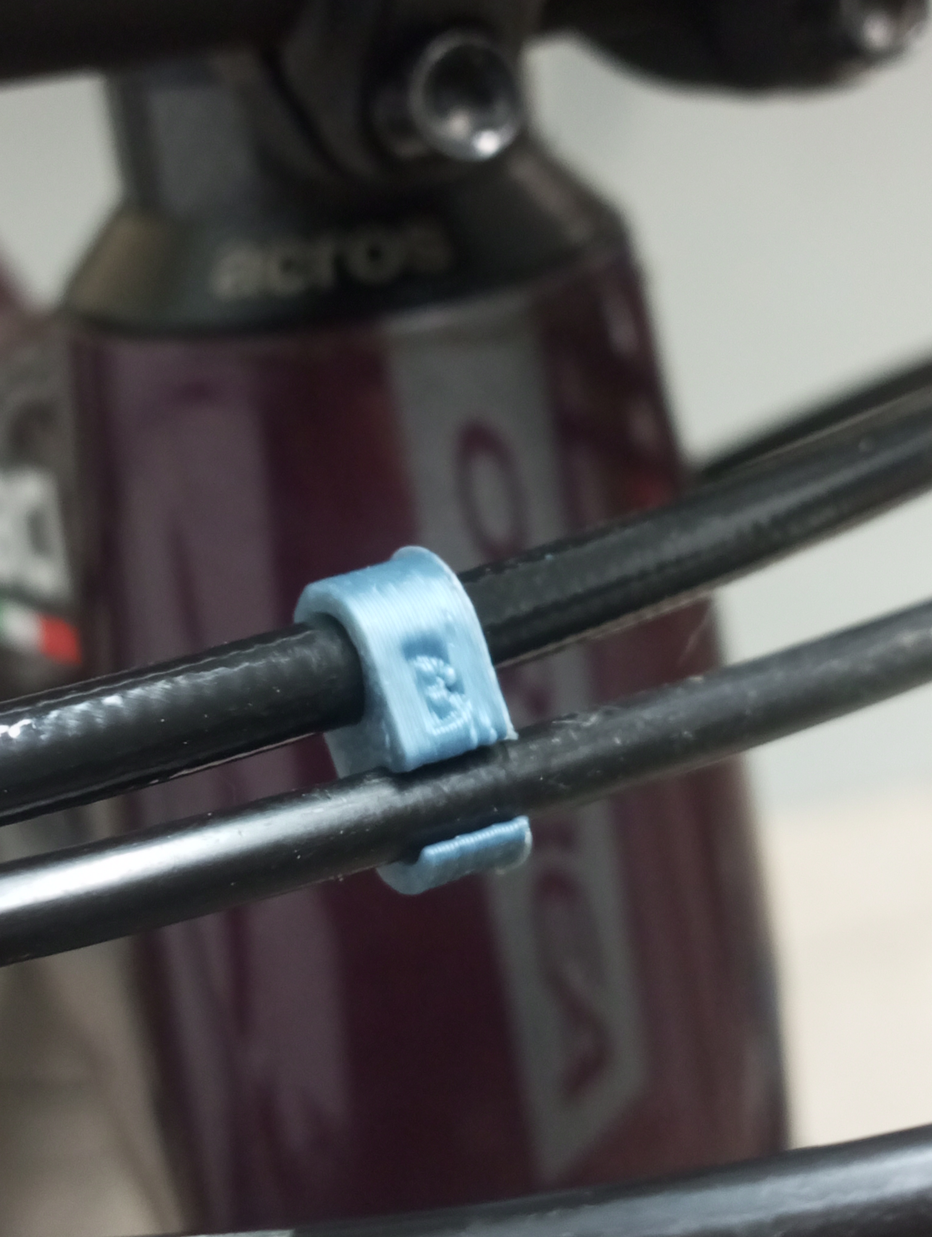 Bike cable clip