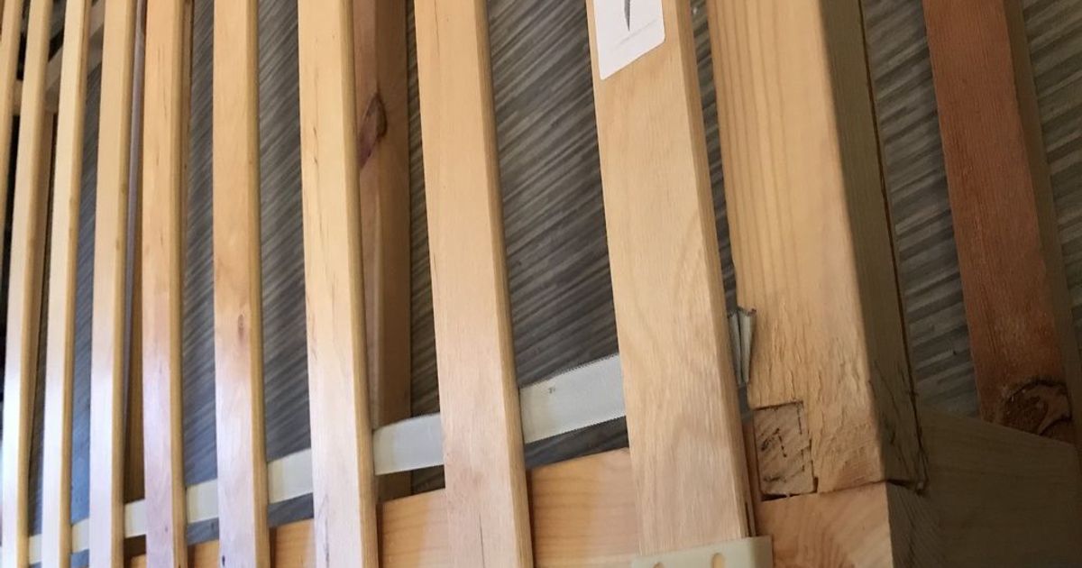 Sprung bed slat holder for Ikea Luröy by olgapavlova Download free STL model