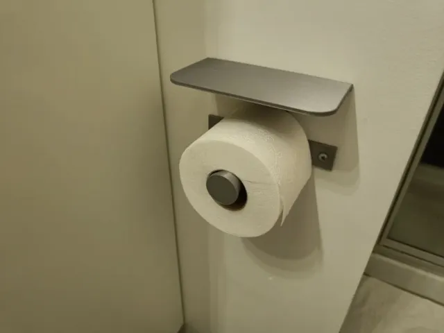Toilet holder to replace IKEA Grundal