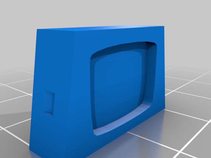 Miniatura 4 do modelo 3D Commodore PET miniature