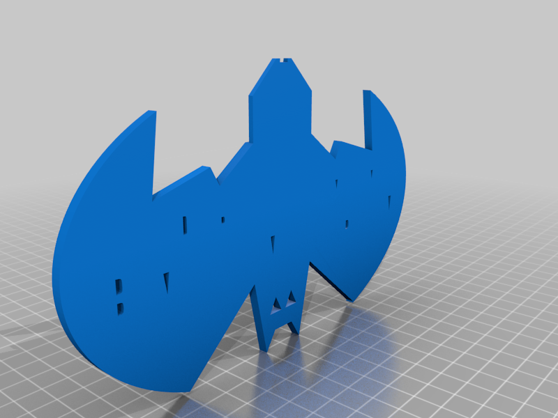 batcaverna logoled by Andrea Persola | Download free STL model ...