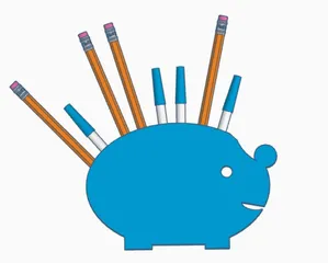 Hedgehog - Pencil Holder
