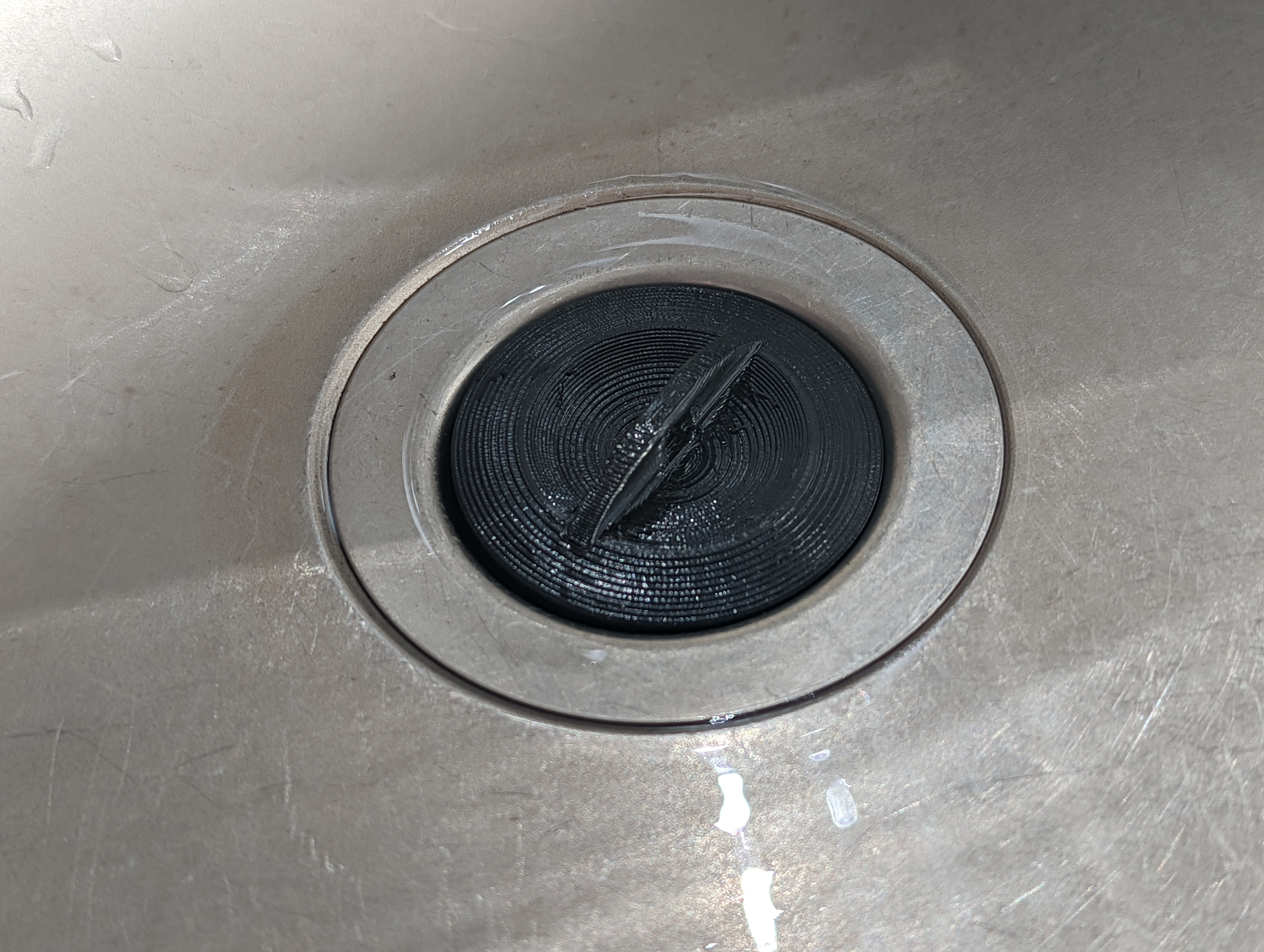 Sink plug ⌀43.5 by RonnyS Download free STL model