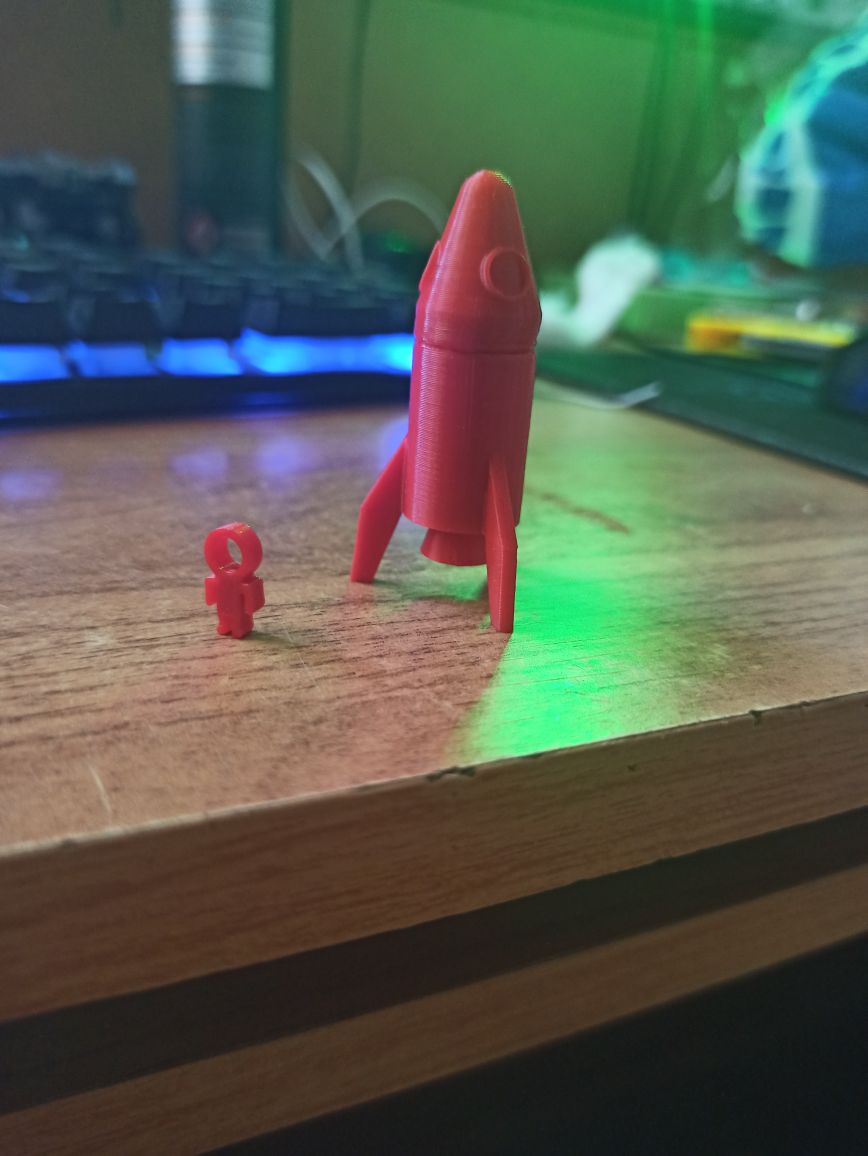 assembling rocket
