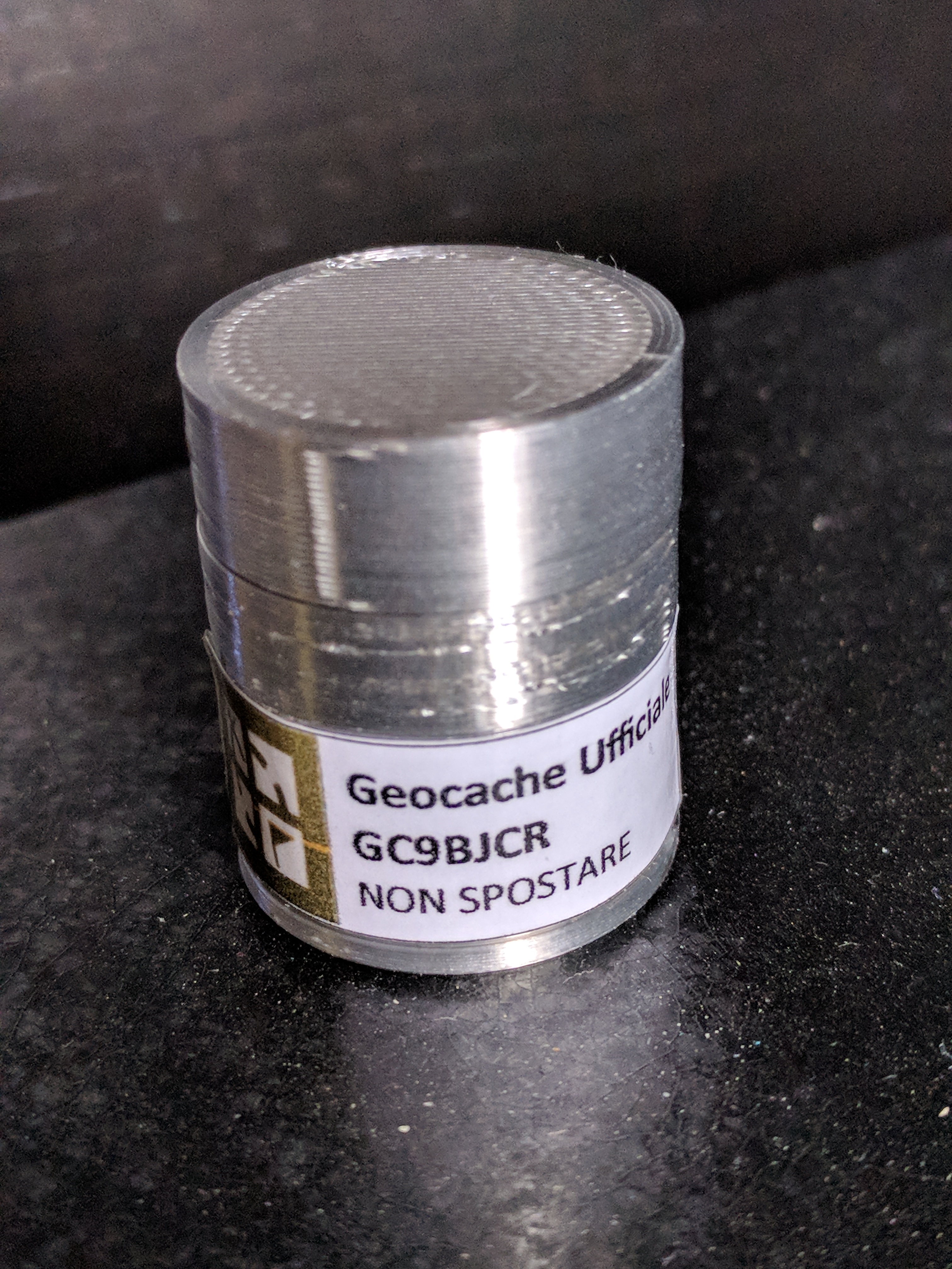 Tiny Magnetic Geocache Container by Bea Res