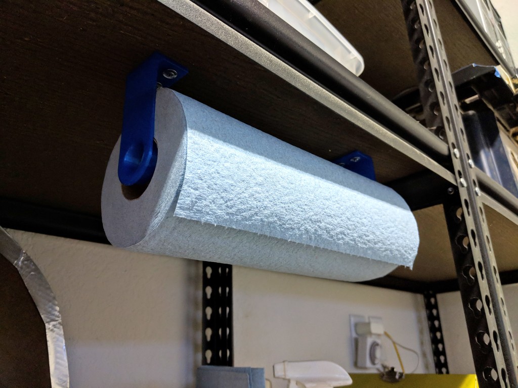 Paper Towel Hanger by nullgel Download free STL model