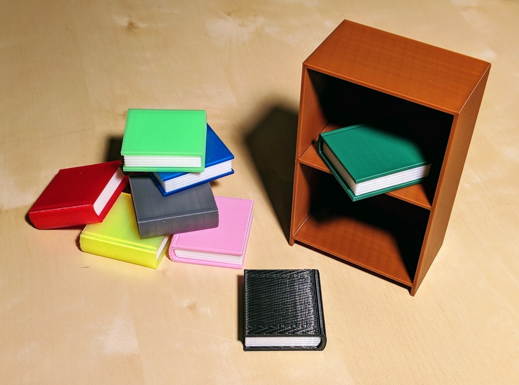 Miniatura 2 do modelo 3D Tiny Bookcase