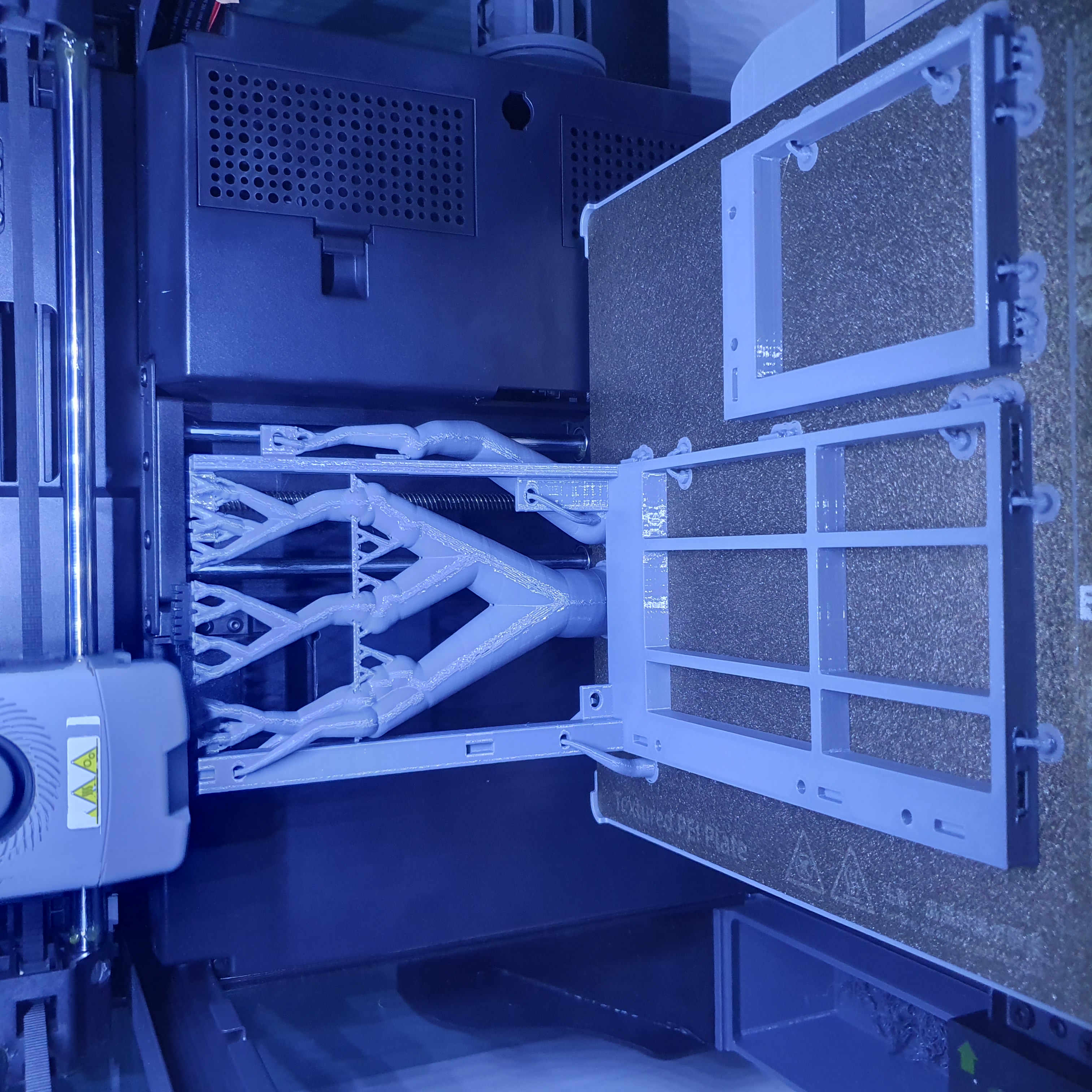 Miniatura 7 do modelo 3D ATX basic open pc case / test bench