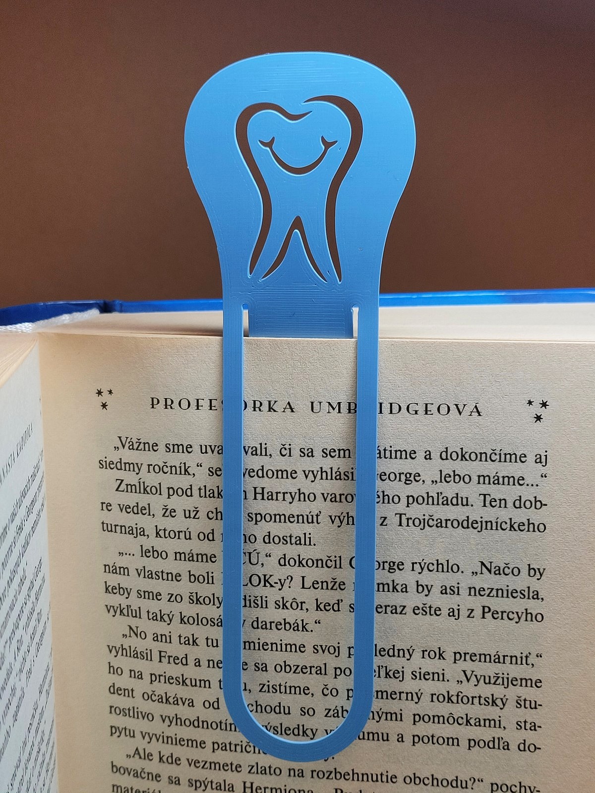 Cute Tooth Bookmark 3D model by Thorin Oakenshield