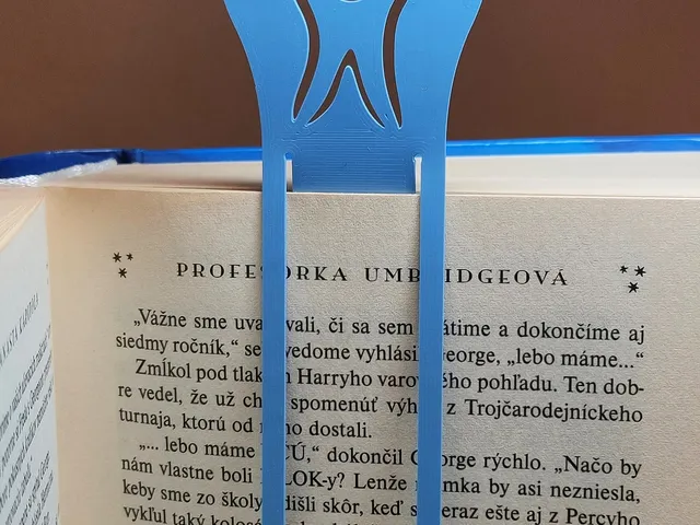 Cute Tooth Bookmark