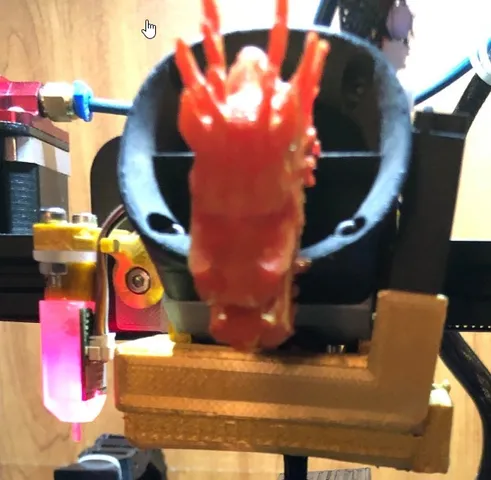 Hero Ender 3 Dragon Fan Cowl