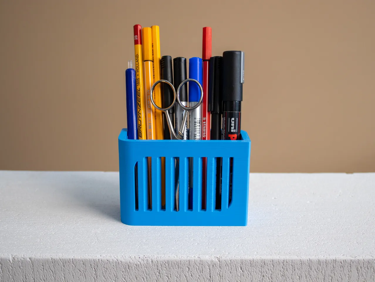 Pencil Organizer, Desk Decor by Slimprint | Download free STL ...