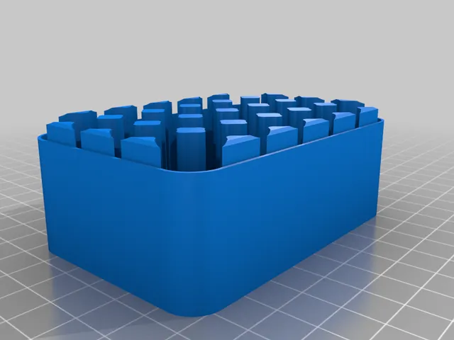 Battery Case AA Accu 24 (6x4) Bottom