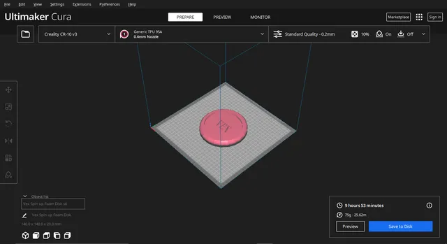 2022-23 VEX Spin UP Foam Disk