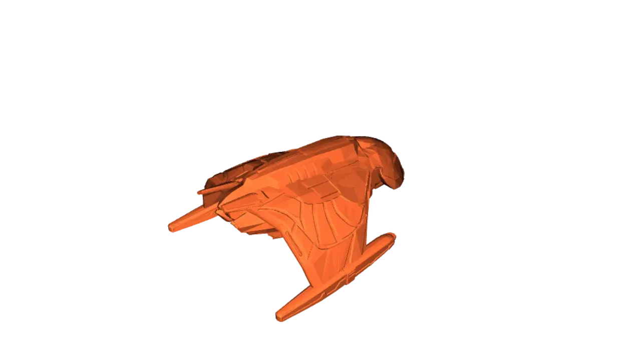 Romulan Tiercel Shuttle by TJafk | Download free STL model | Printables.com
