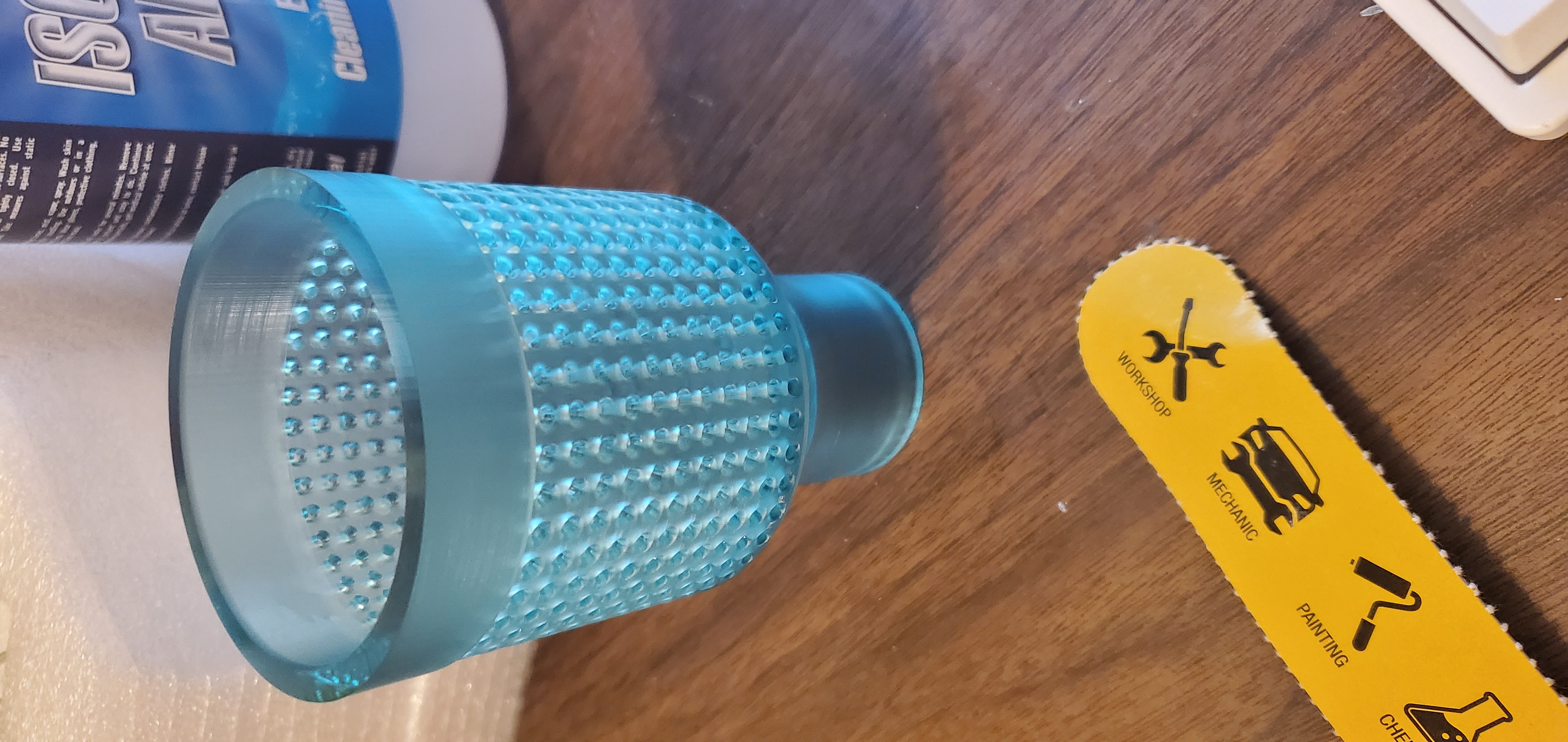 Pond/Aquaponics debris filter for large to small debris  [Fits over one inch pipe]