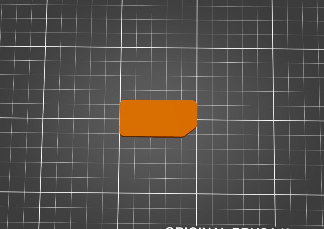 Cubify Cube 2 3D Printer Bed Metal Slug 3D Model