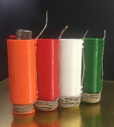 Bic Lighter Hemp Wick Sleeve