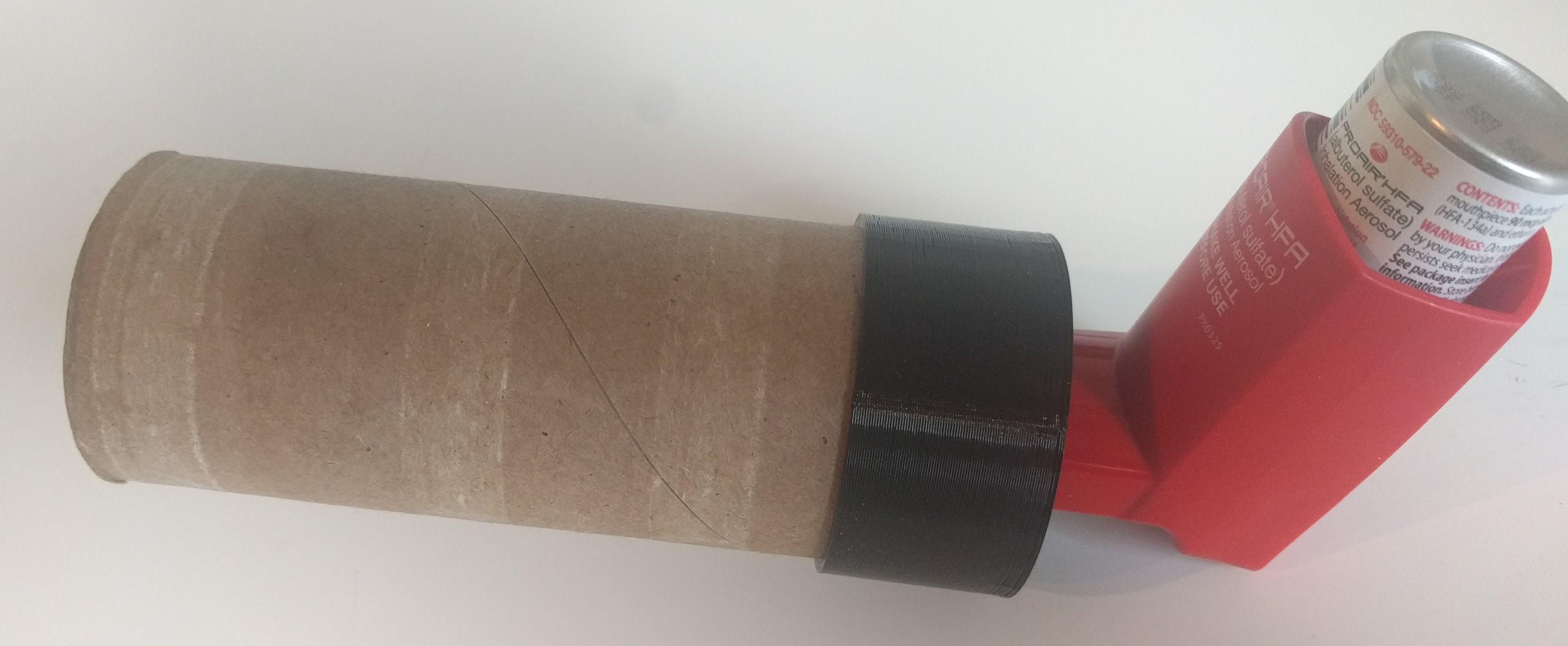 Animal Asthma Inhaler Adapter by George S | Download free STL model ...