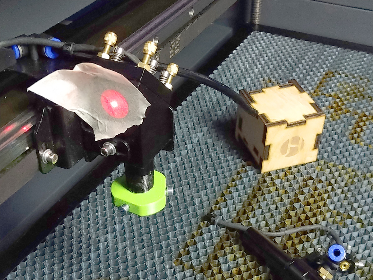 Reverse Alignment Tool for Co2 Laser, Omtech by Paw85 Download free