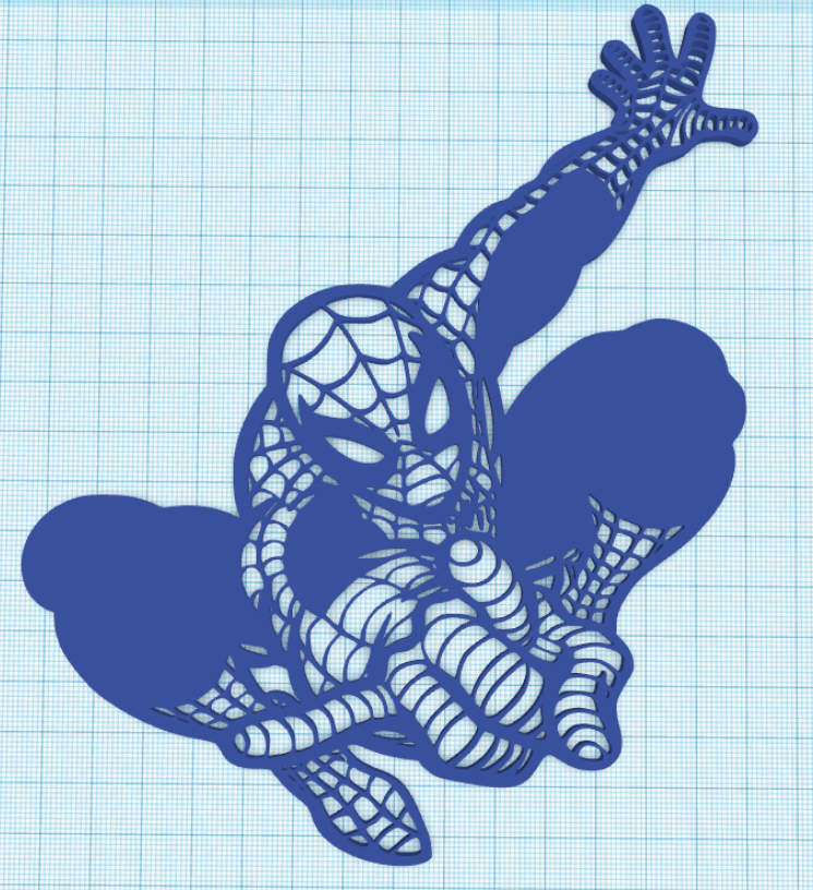 Spiderman wallart