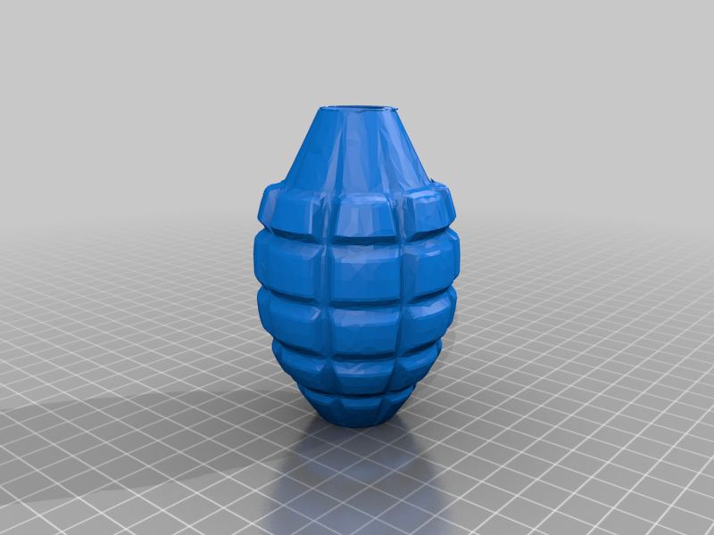 MkII Pineapple Grenade by Chris NZ Download free STL model