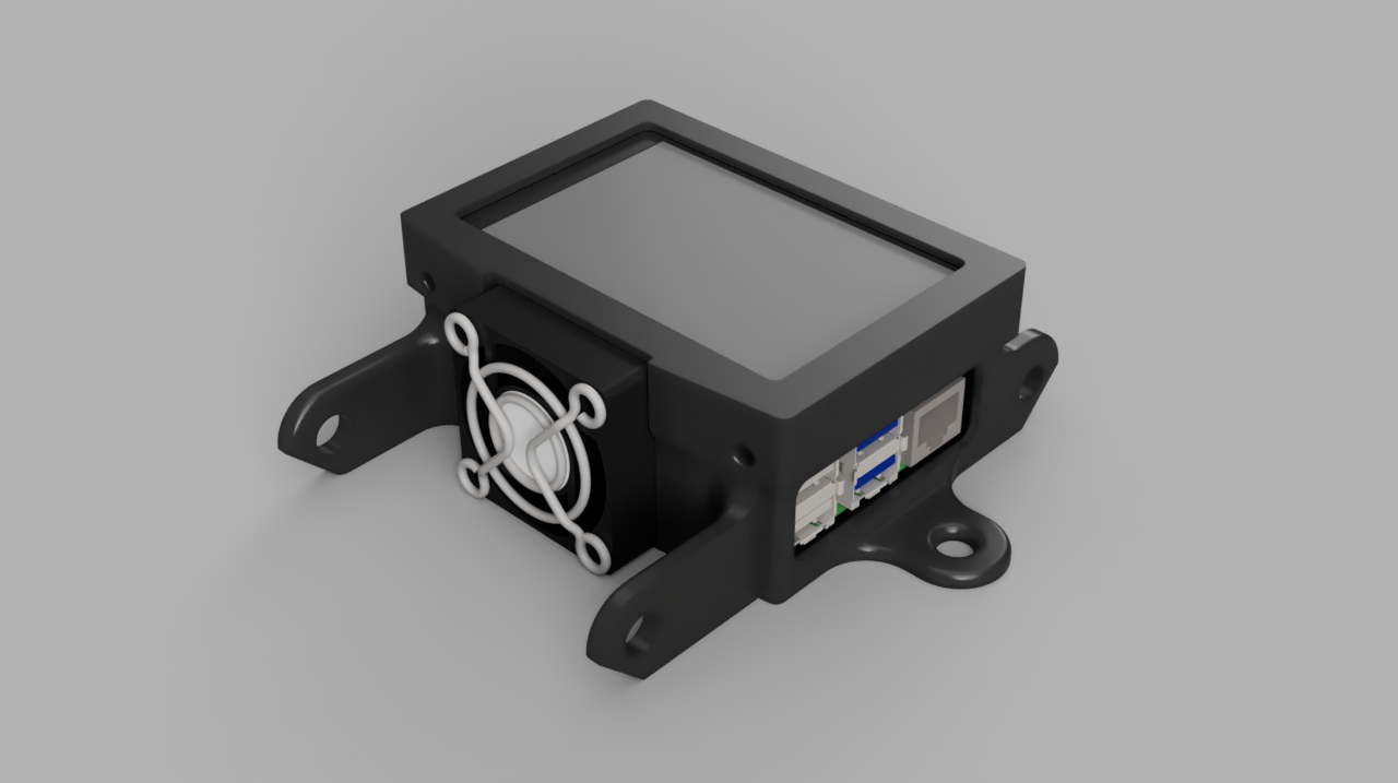 RaspberryPi Wall-Chain Case