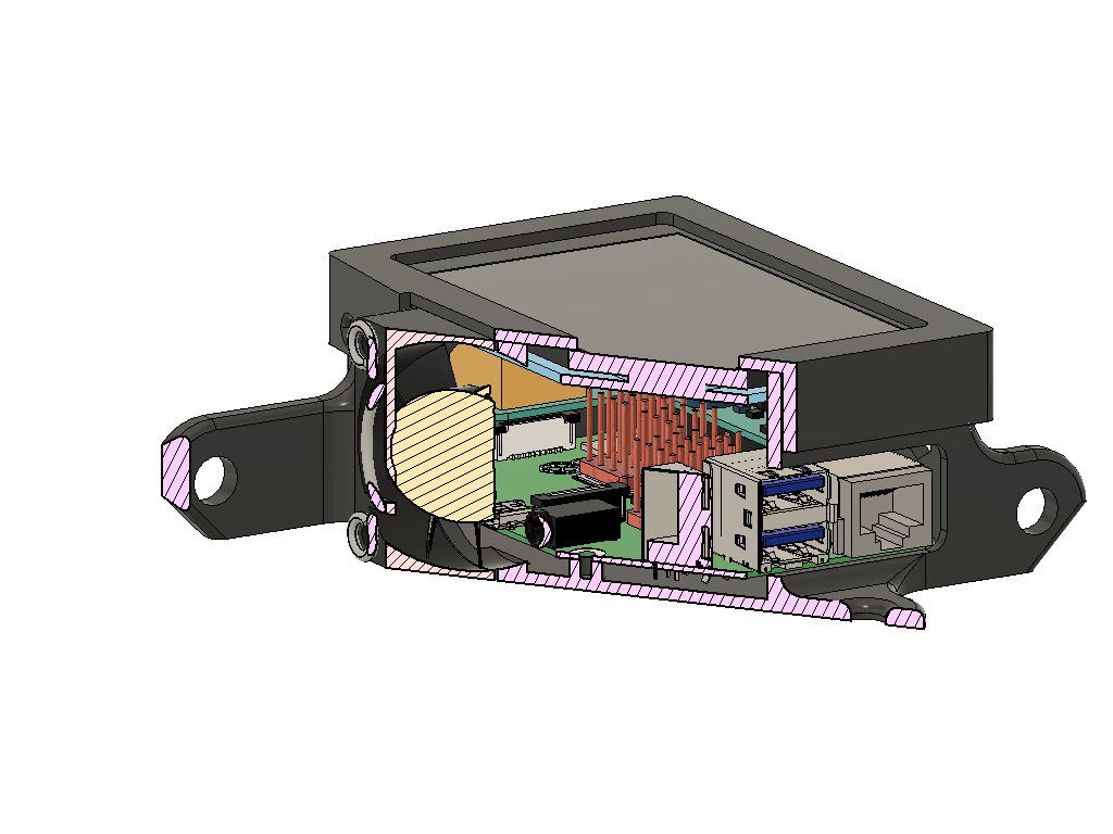 RaspberryPi Wall-Chain Case — miniatura 2