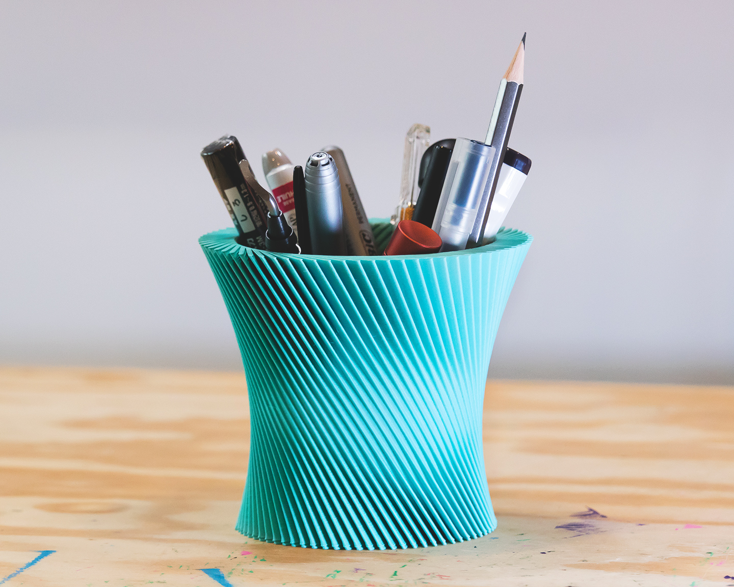 why would you print this vase mode pen cup