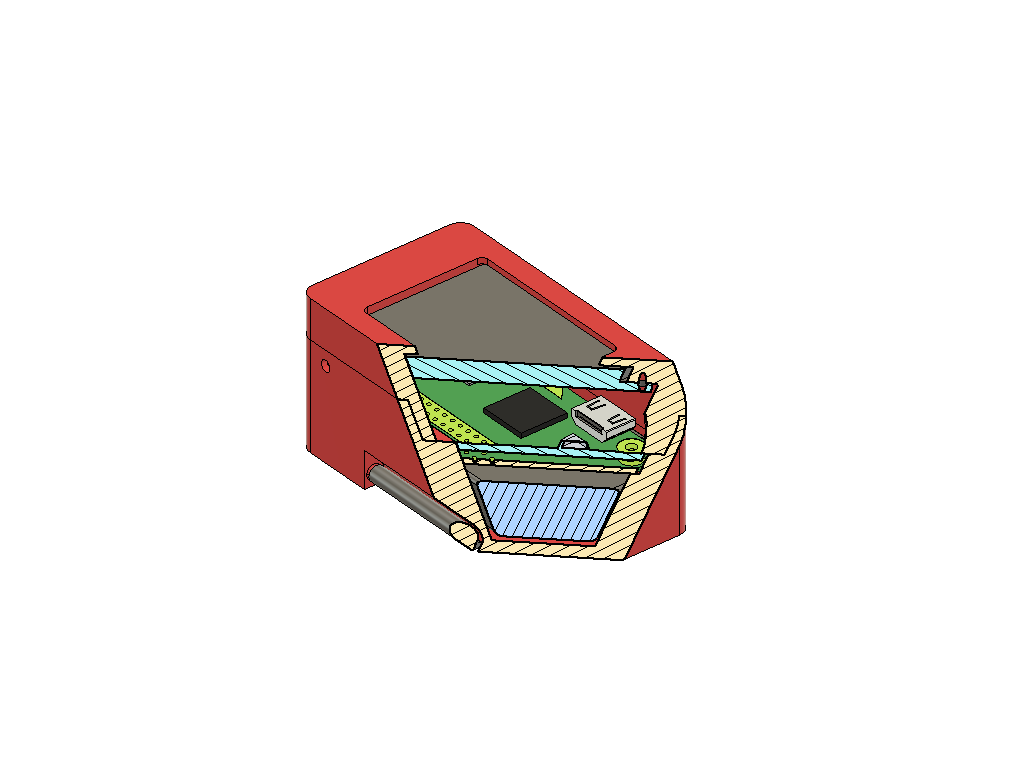 RaspberryPi Zero + PiSugar Case - Small — miniatura 2