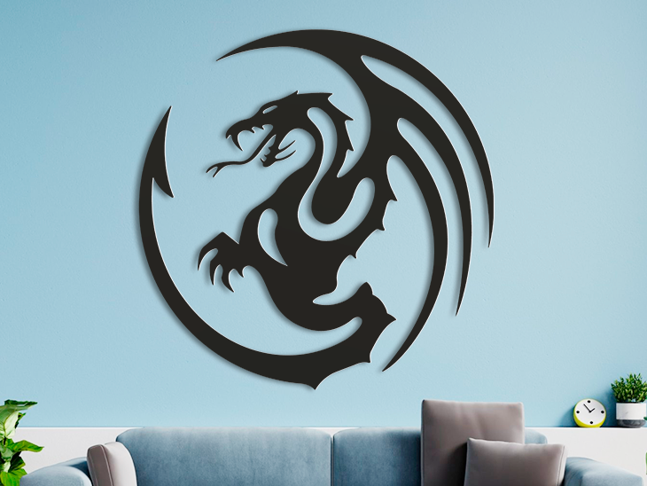 Dragon 3D model thumbnail