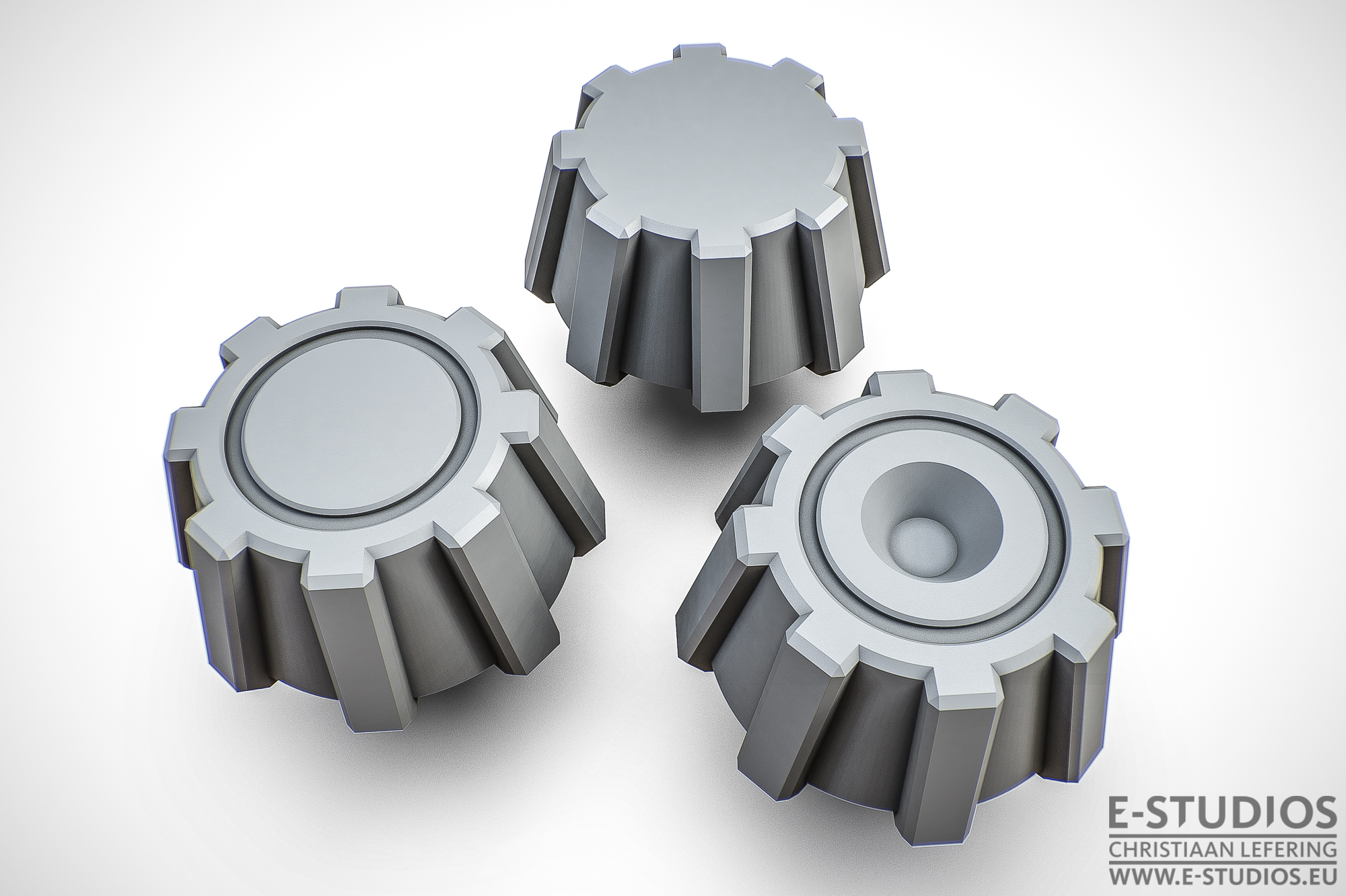 Miniatura 2 do modelo 3D Prusa MINI & I3 MK3S - Rotary Knobs