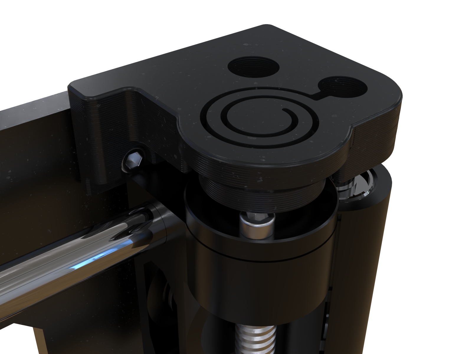 Anti-Wobble Z axis bracket with Floating Driveshaft Bearing