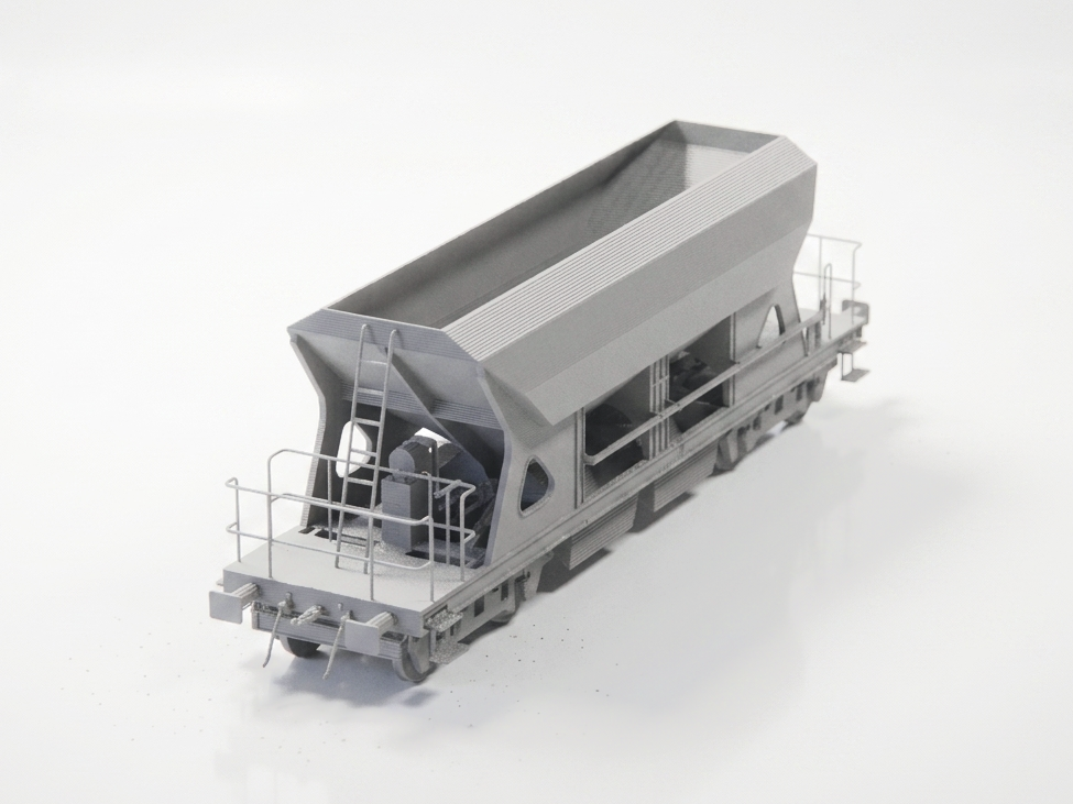 Freight Train Locomotive Railroad 3D Printable