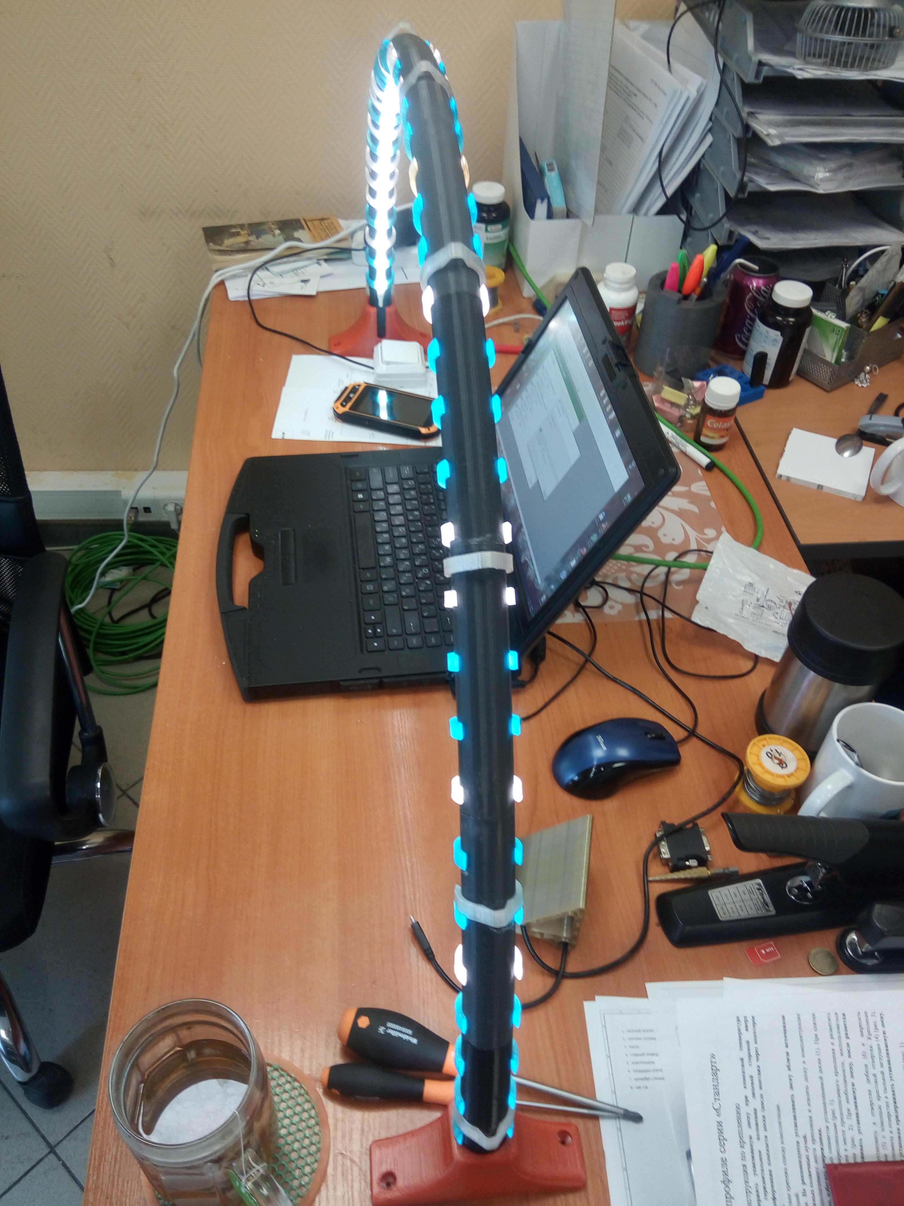 Improved version of Simple LED light Bridge/Arc (Easy Print)