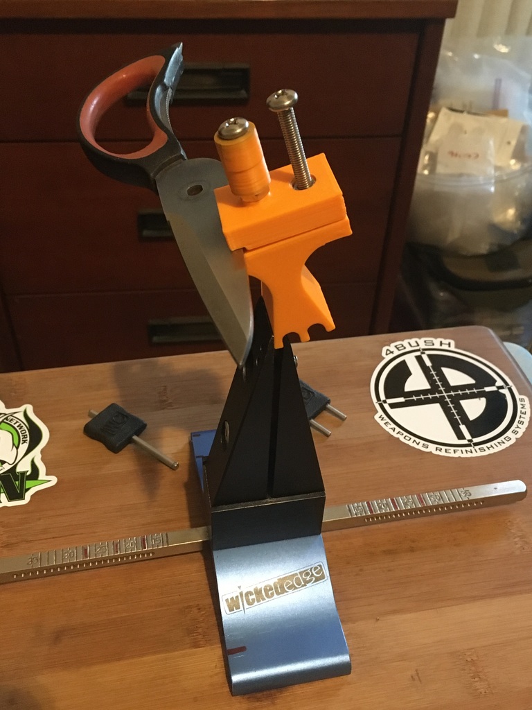 Wicked Edge Scissor Adapter by atypicalengineer808 Download free STL