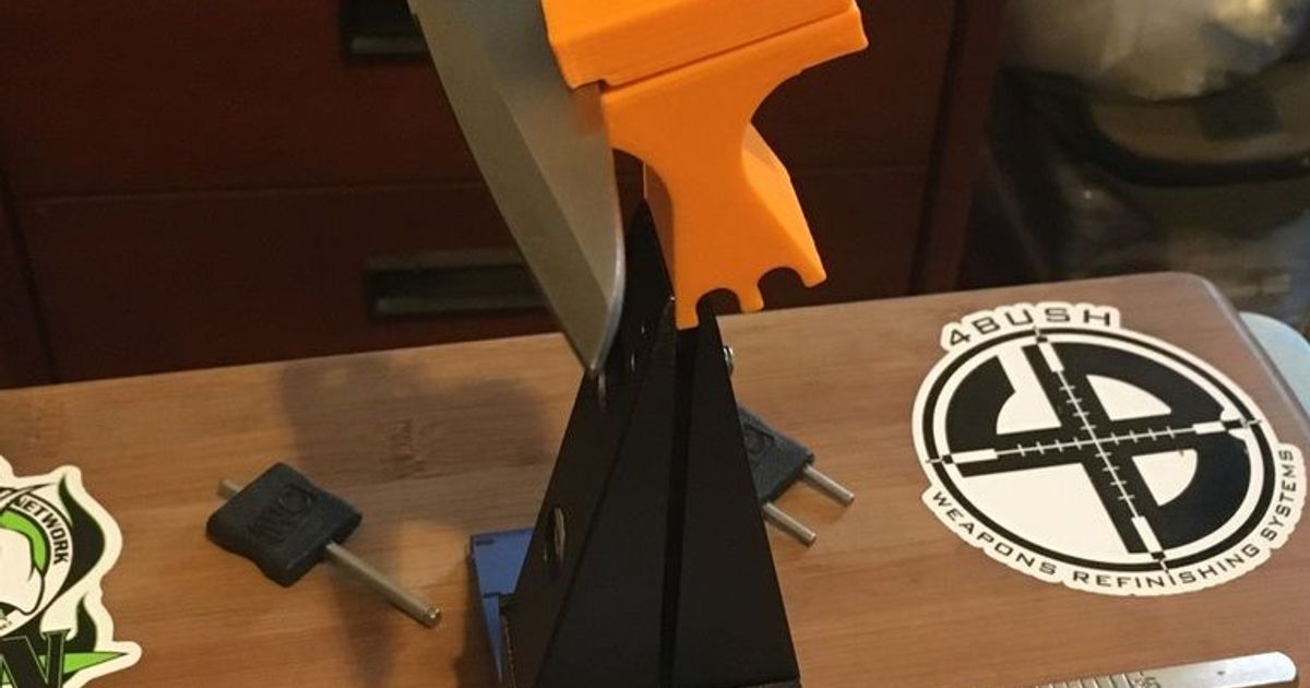 Wicked Edge Scissor Adapter by atypicalengineer808 Download free STL