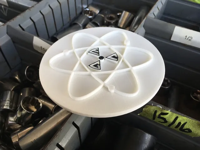 coffee cup lid, atomic, radcon, nuclear