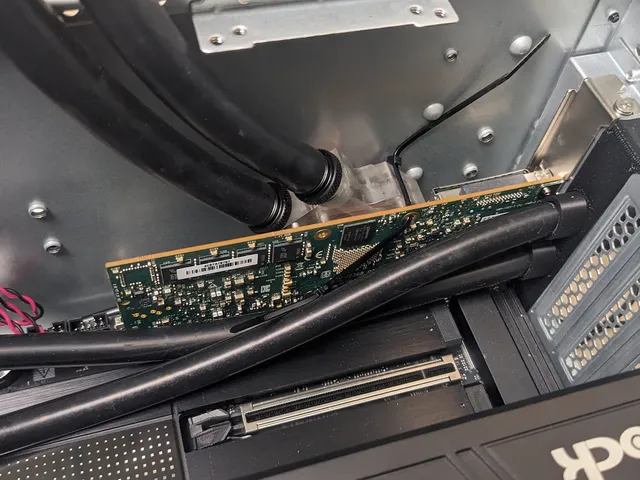 PCI 1/2 water cooling tubing passthrough