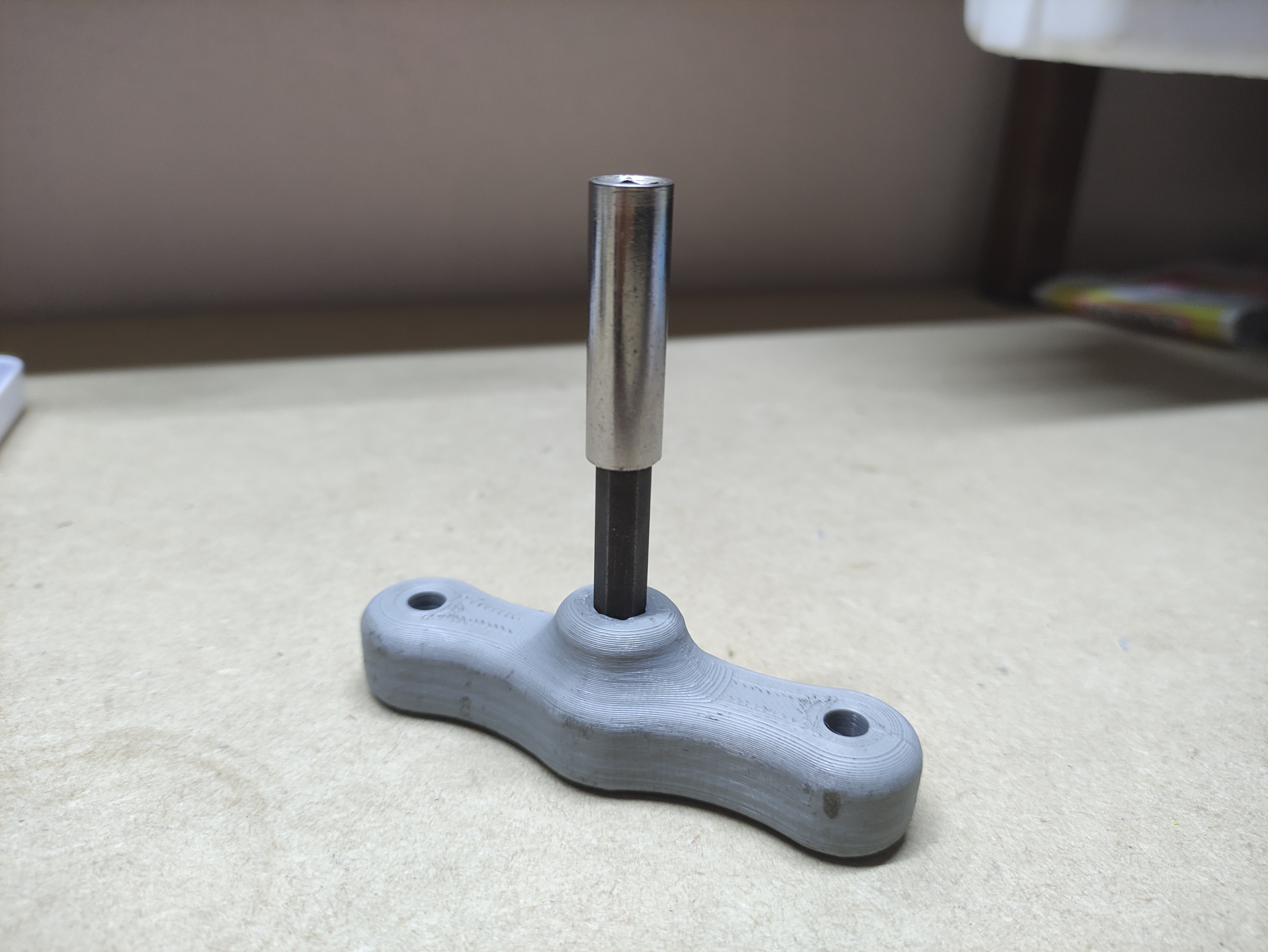 Miniatura 2 do modelo 3D 1/4 Hex Bit Handle