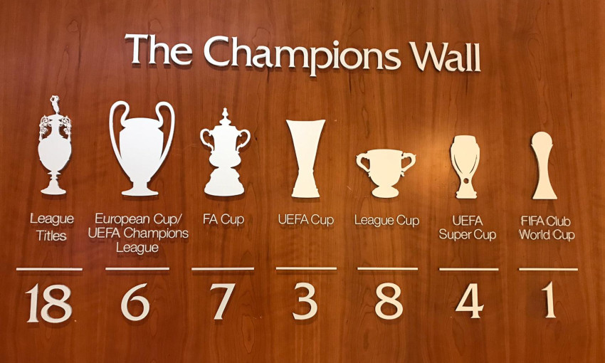Liverpool FC - DIY Champions Wall