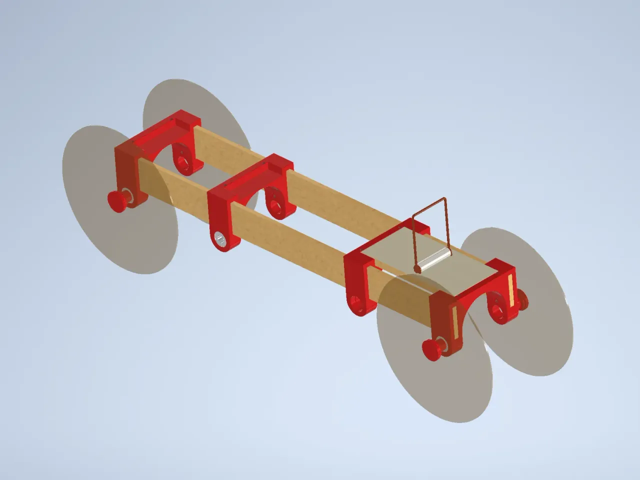 Mousetrap car by Lazy T Arrow | Download free STL model | Printables.com